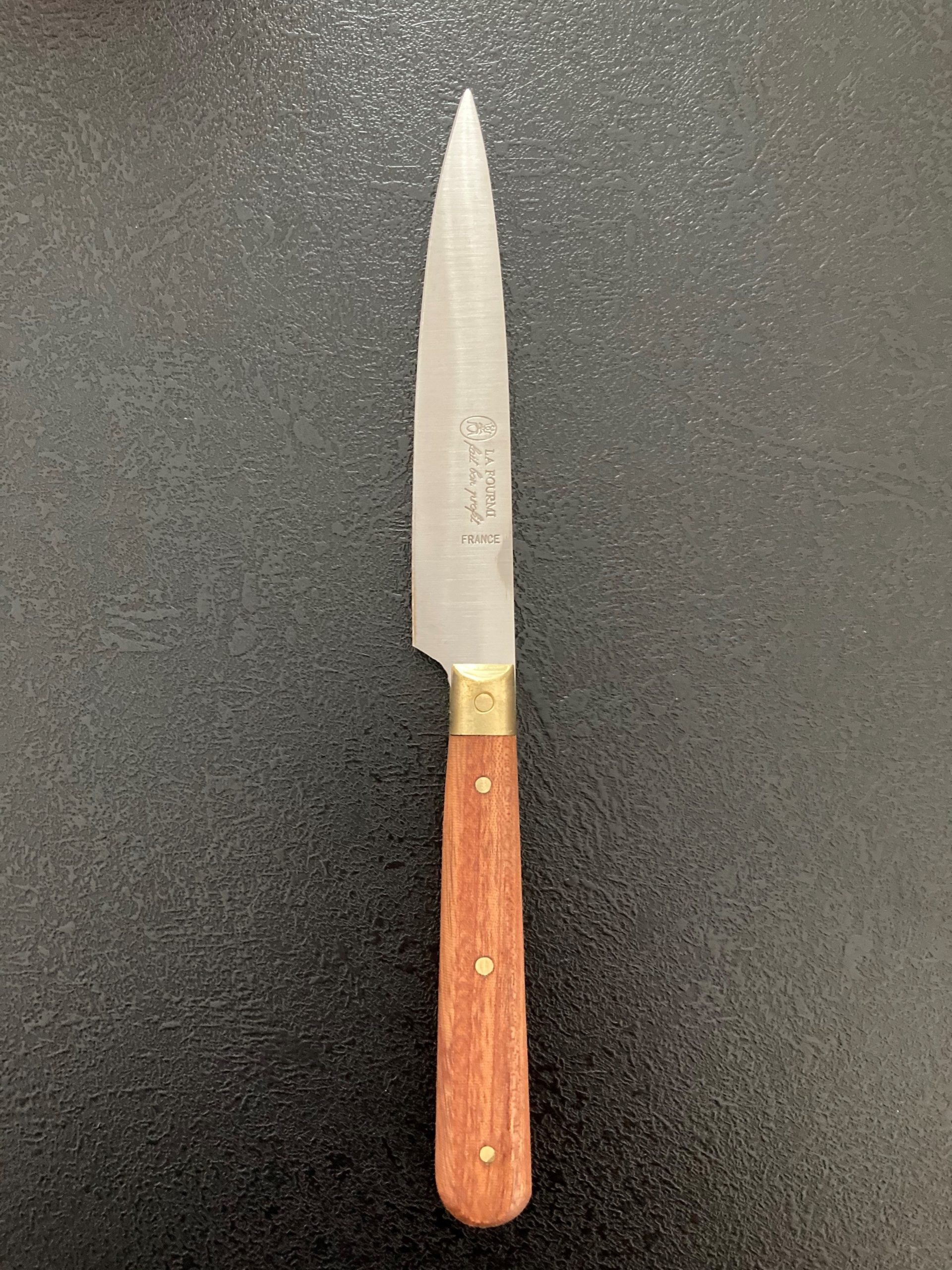 Petit couteau de cuisine avec manche en bois nirosta - RETIF
